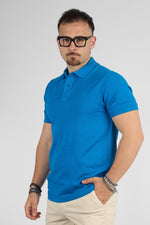 Polo Mezza Manica 100% Cotone Piquet | 2 per €40 | Royal 54