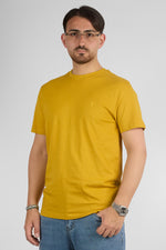 T-Shirt Mezza Manica 100% Cotone Basic | 2 per €30 | Senape 34