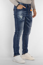 Jeans Worked Wash 11.0 Skinny | 0303