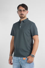 Polo Mezza Manica Active No Stiro Lavorata 9819 | 2 per €40 | Grigio