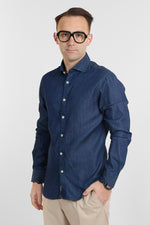 Zero Wash Slim Denim Shirt | Jeans
