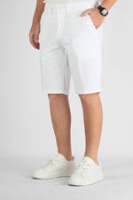 Bermuda Basic Gamba Morbida B012 | 2 per €40 | Bianco 3