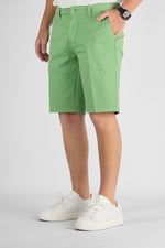 Bermuda Basic Gamba Morbida B012 | 2 per €40 | Verde Prato 8