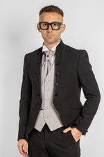 Abito Collo Coreana Classic 705 | Nero