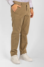 Pantalone Fantasia Regular Gamba Morbida 2 per €40 | BR003 Tortora