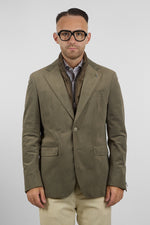 Giacca con Pettorina Staccabile | Verde