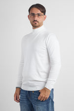 Pullover Lupetto 1/2 Collo Basic 6055 | 2 per €40 | Panna