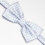 Fantasy Bow Tie | White Sky Blue