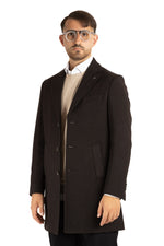 Herringbone Coat | Black