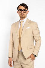 Abito Due Bottoni Basic | Beige 201