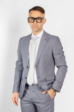 Lodi Partridge Eye Two Button Dress | Blue 8