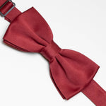 Noeud papillon de couleur unie | Bordeaux