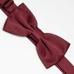 Solid Color Bow Tie | Dark Bordeaux
