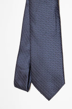 Cravatta Tre Pieghe Fantasia Micro Puntini | Blu e Celeste