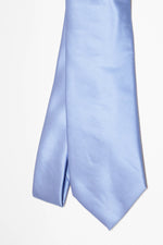 Cravatta Tre Pieghe Tinta Unita | Celeste C