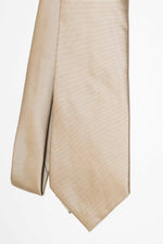 Cravatta Tre Pieghe Tinta Unita | Oro Old Gold