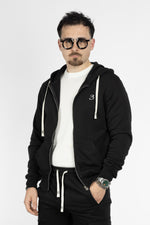 Cotton Zip Up Hoodie | 2 For €40 | Black 1