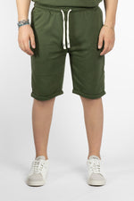 Pantaloncino Tuta in Cotone | 2 Per €20 | Verde Militare 8