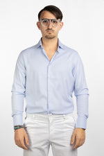 Non-Iron Regular Basic Shirt Nido 8317 | Light Blue 6