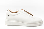 Triple Elastic Sneaker | White