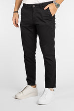 Pantalone Capri Piquet 008 | 2 per €40 | Nero 1