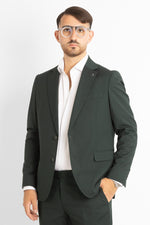 Basic Two-Button Dress | Green