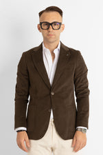 Extra Fine Velvet Jacket | Mud