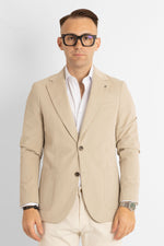 Extra Fine Velvet Jacket | Cream