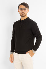 Pullover Modello Polo | 2 per €40 | Nero