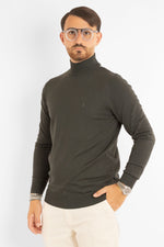 Pullover Lupetto Basic Slim | 2 per €40 | Verde