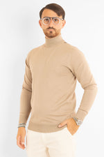 Pullover Lupetto Basic Slim | 2 per €40 | Beige