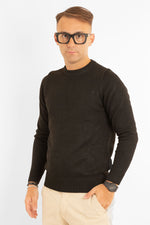 Maglione Morbido Girocollo 31154 | 2 per €50 | Nero