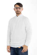 Pullover Della Nonna a Coste Girocollo 104 | 2 per €40 | Bianco