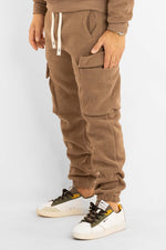 Chenille Cargo Tracksuit Pants | Mud