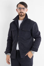 Veste en jersey épais 6702 | 2 pour 60 € | Bleue