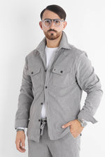 Camicione Velluto 330 | 2 per €50 | Grigio