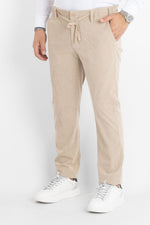 Pantalon slim en velours côtelé 331 | 2 pour 50 € | Beige