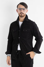 Velvet Shirt 330 | 2 for €50 | Black