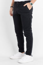 BR021 Pantalon Capri à motif grain de riz | 2 pour 60 € | Noir