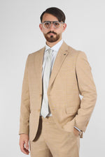 Abito Due Bottoni Basic | Sabbia