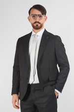 Abito Due Bottoni Basic | Nero