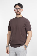 Cotton Crepe T-Shirt Finezza 16 | 2 for €60 | Beige