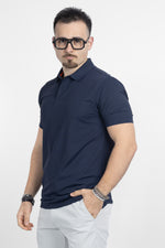 Polo Mezza Manica Active No Stiro 15377 | 2 per €50 | Blu