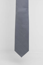 Solid Color Micro Diamond Weave Three-Fold Tie in Blue and White | 2 For €20