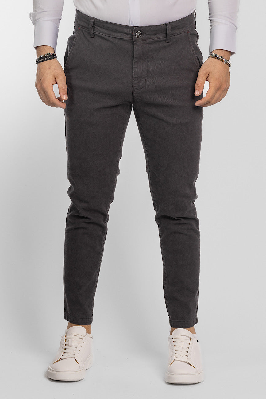 Herringbone Capri Pants 2 for €40 | Grey