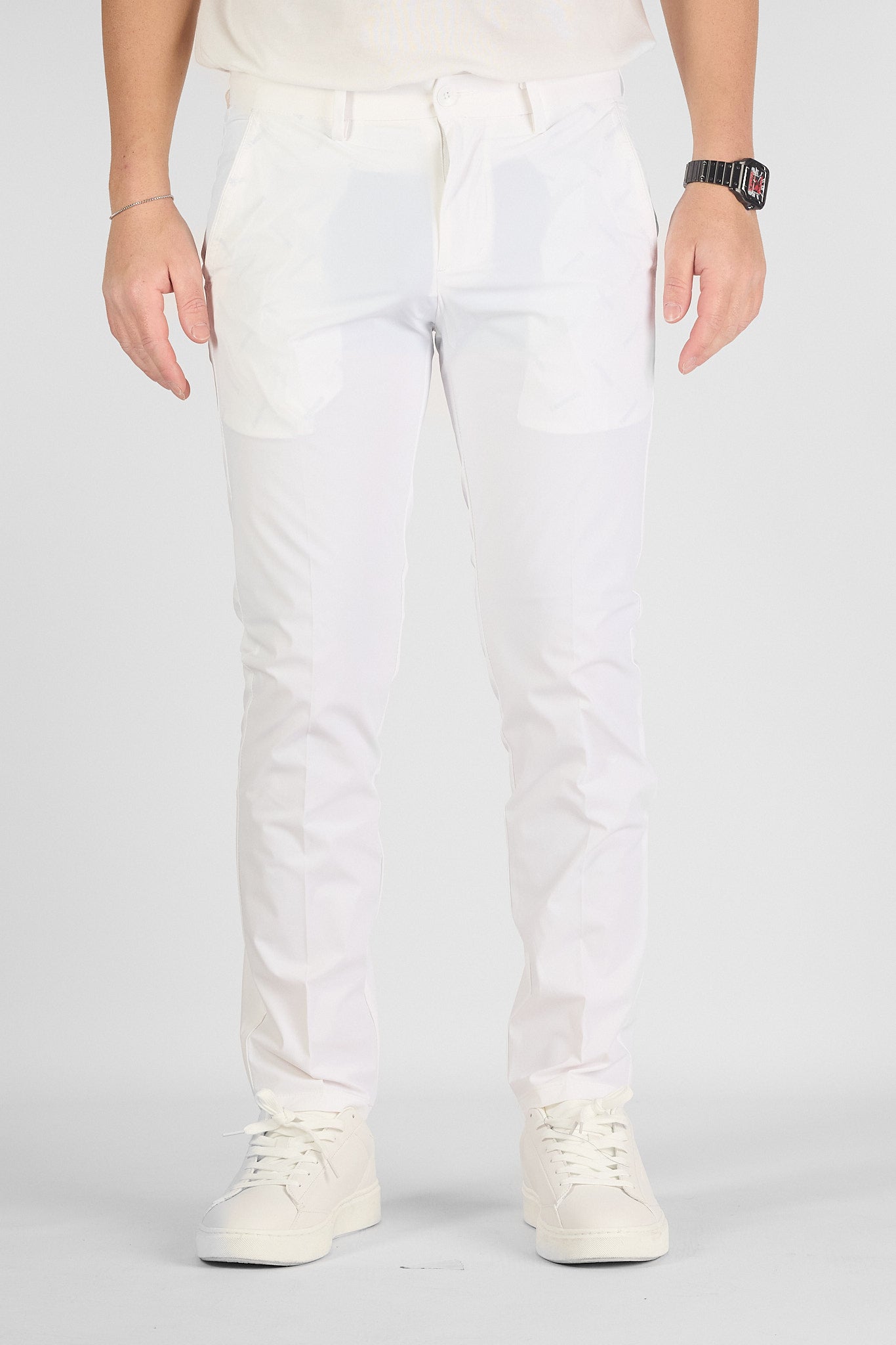 Pantalone Capri Active Super Light No Stiro NS08 | 2 per €60 | Bianco Panna 4