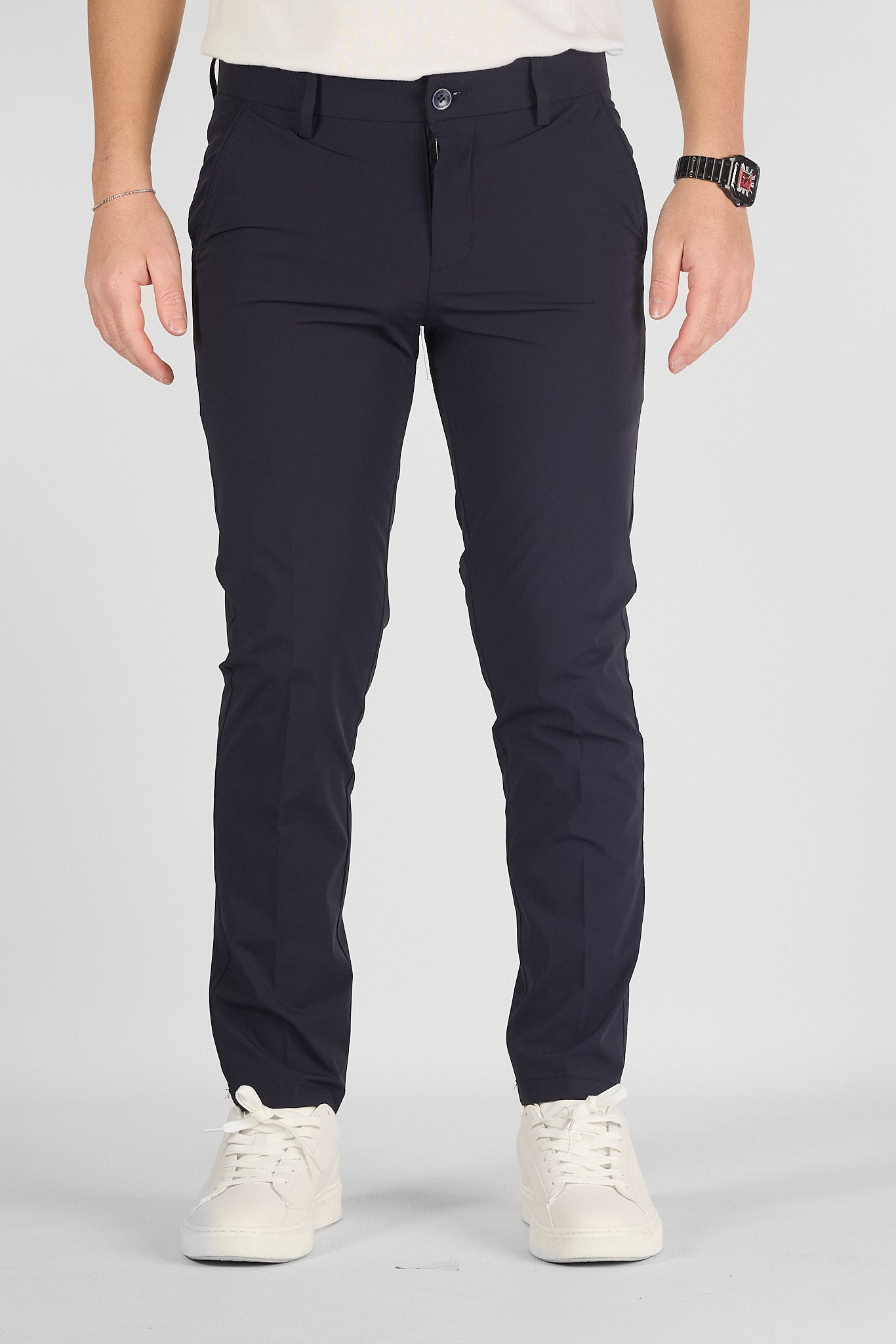 Pantalone Capri Active Super Light No Stiro NS08 | 2 per €60 | Blu 2