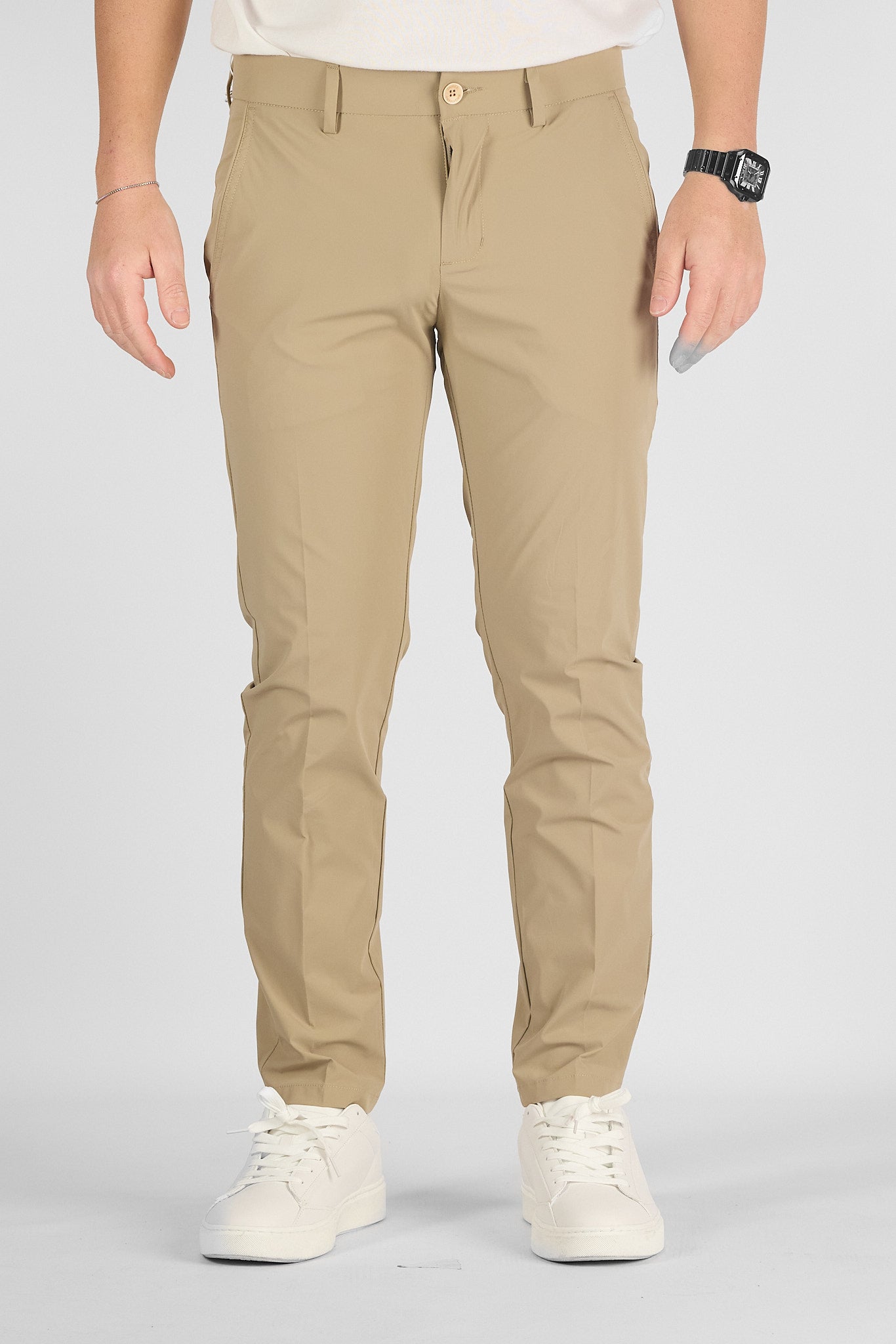 Pantalone Capri Active Super Light No Stiro NS08 | 2 per €60 | Beige 6