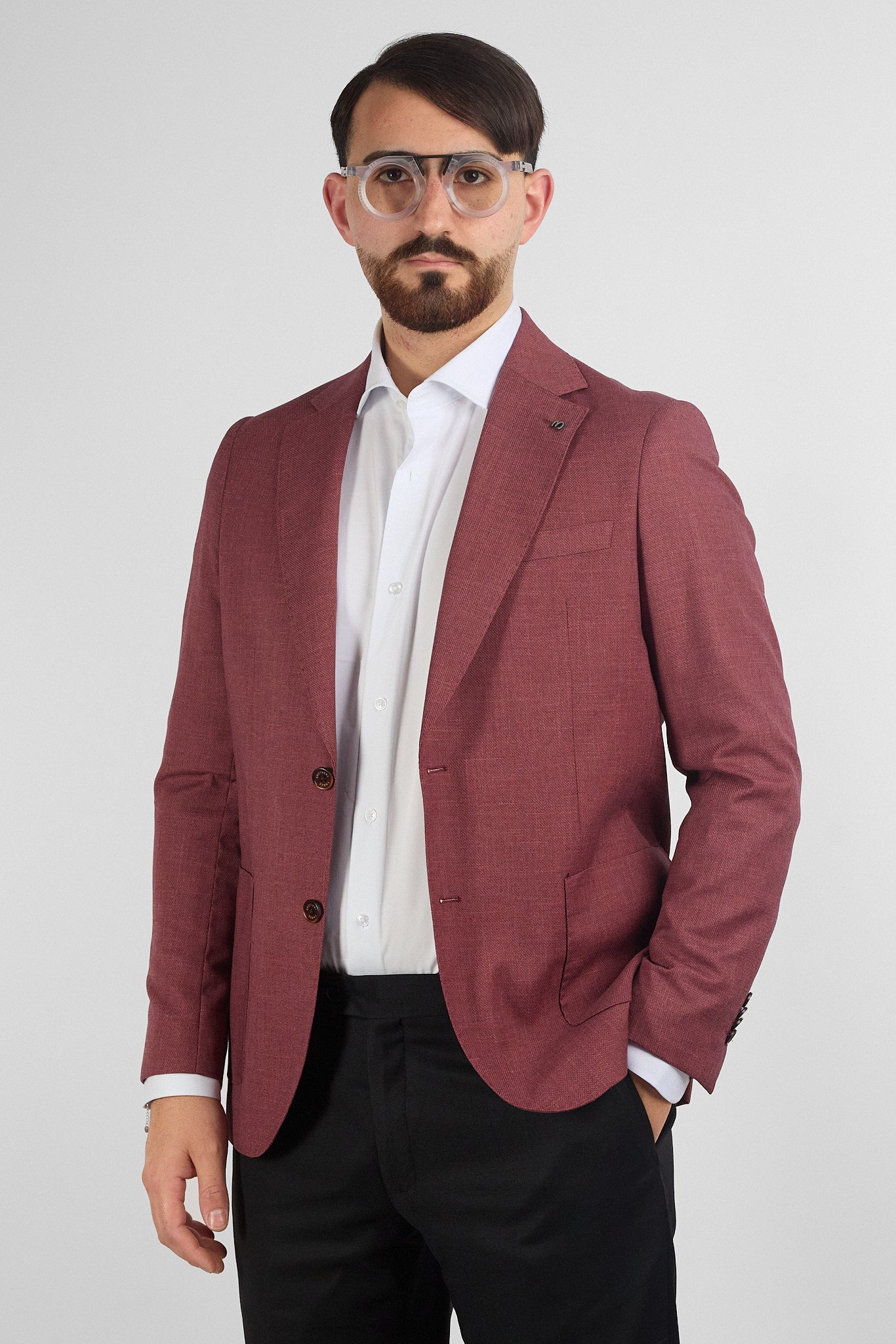 Giacca Lavorata Bring | Bordeaux