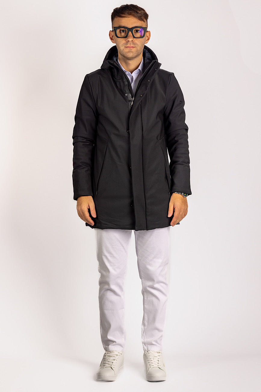 Parka Waterproof RRD Fabric | Black